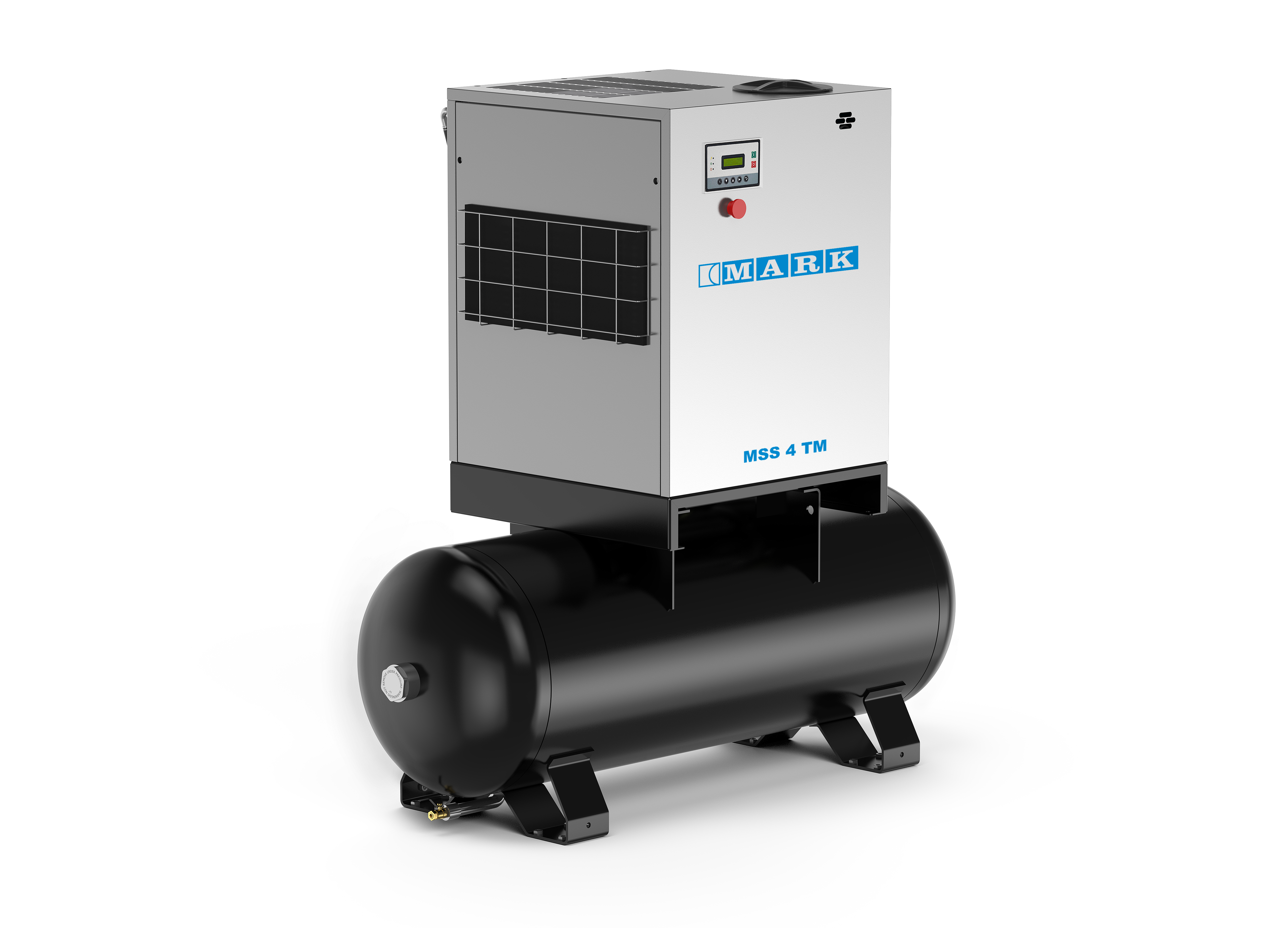 100 Hp Screw Air Compressor - Color: Grey