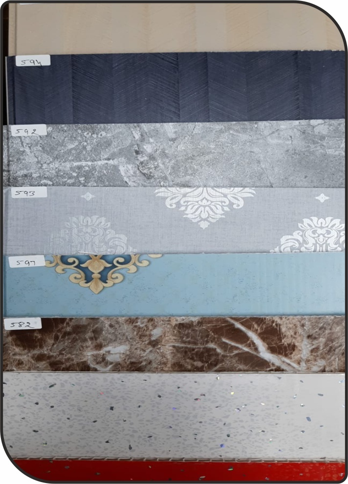 Pvc False Ceiling - 10x10 Inches By 10 Feet | Rectangular Shape, Printed Pattern, Durable Pvc Material