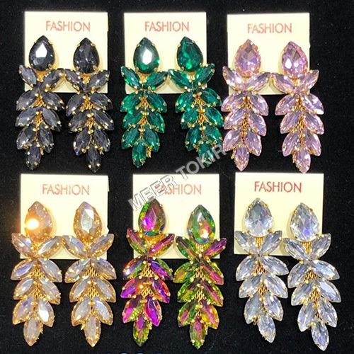 Designer Artificial Earrings - Elegant Alloy, Various Sizes | Perfect For Anniversary, Engagement, Wedding, Birthdays & Parties