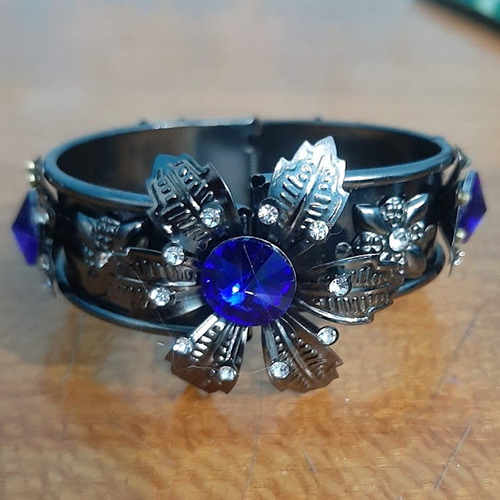 Fashion Oxidised Bangle - Antique Finish, Available In Multiple Sizes | Immaculate Finish, Attractive Designs For Gifting, Parties, Or Weddings