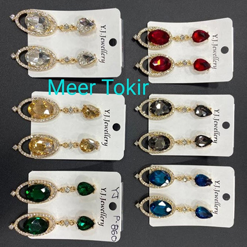 Western Stone Artificial Earrings Gender: Women