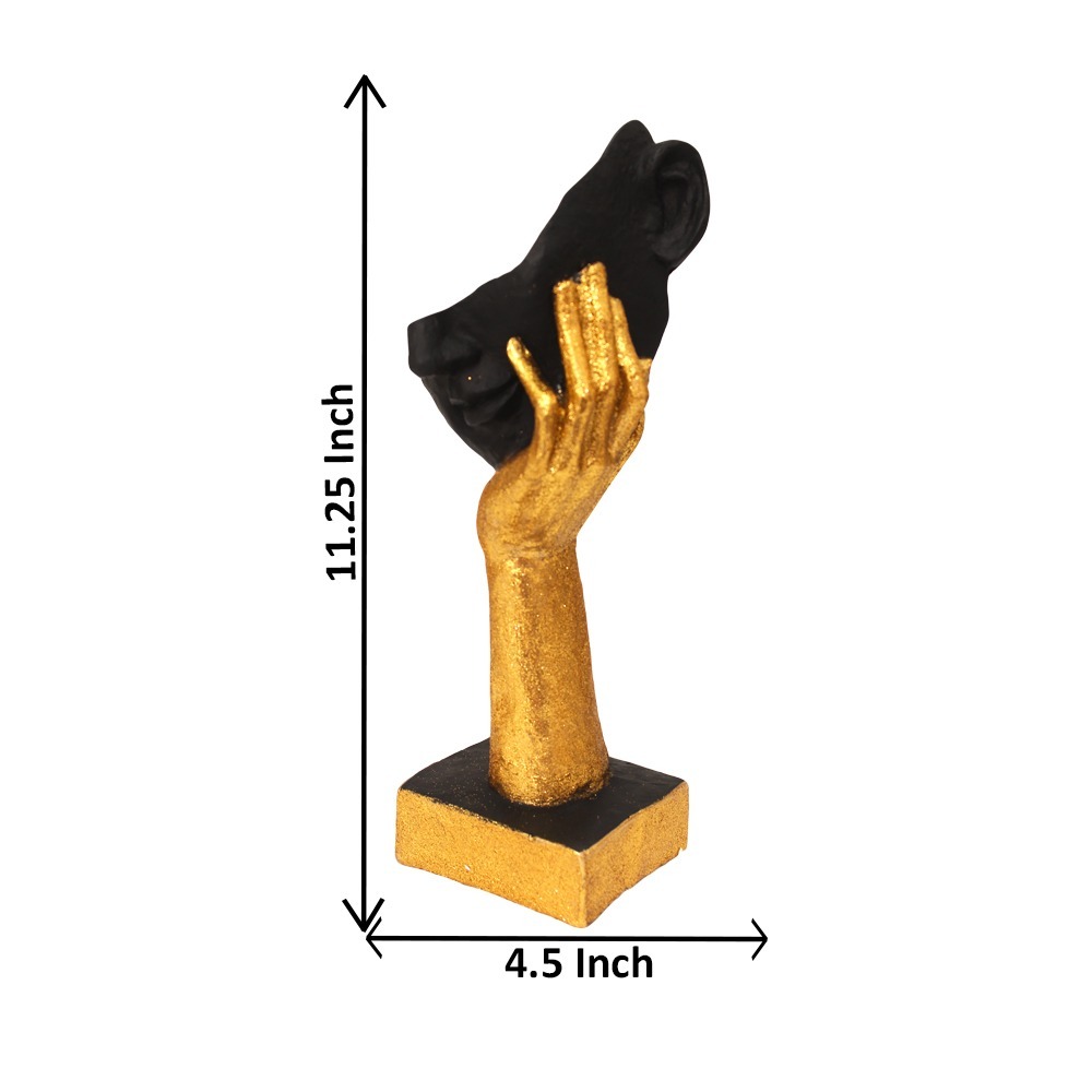 Human Face Abstract Idol For Interior Decor