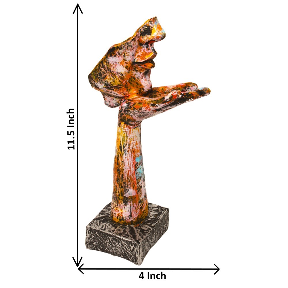 Human Face Abstract Idol For Interior Decor