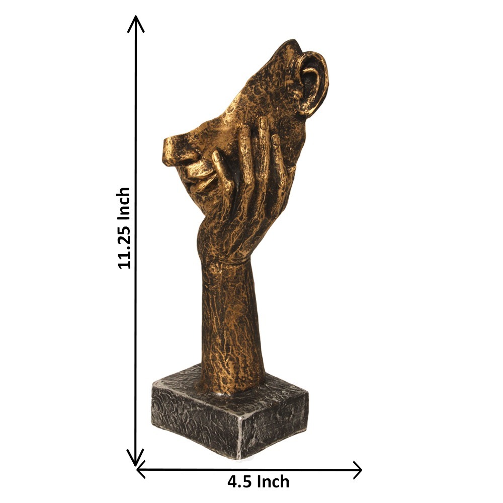 Human Face Abstract Idol For Interior Decor