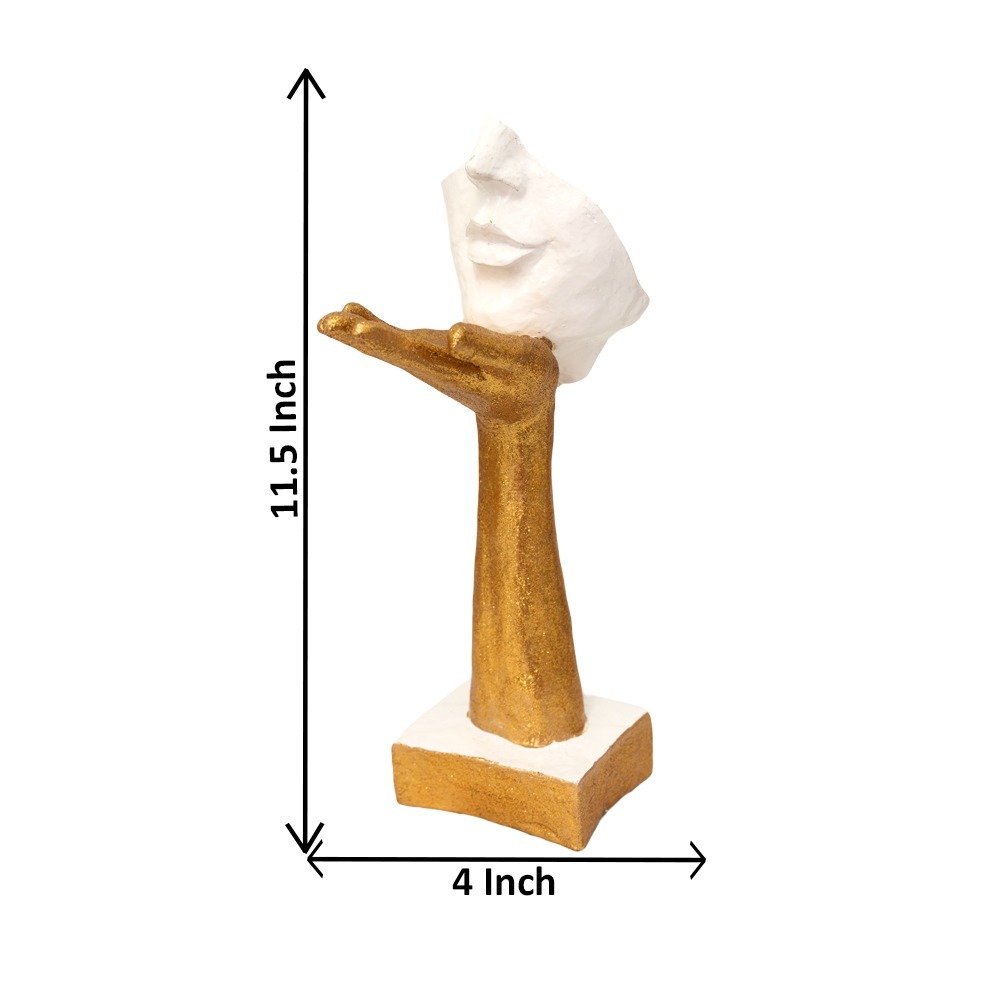 Human Face Abstract Idol For Interior Decor