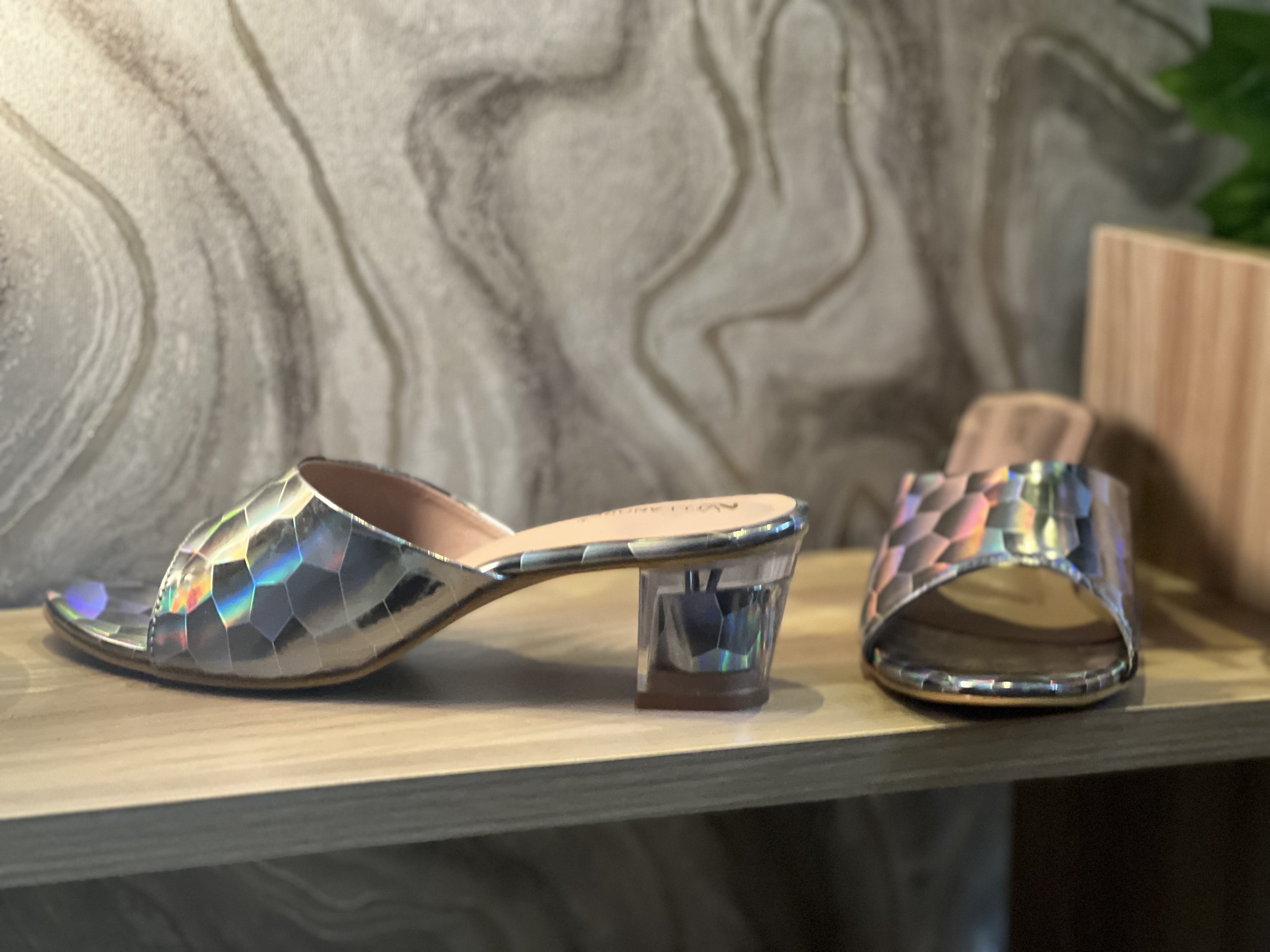 Shine Slipper - Other Material, Size 4 To 8, Grey Color | Flip Flop Style, Tpr Outsole, Unique Design, Sequins Closure, 1 Year Warranty