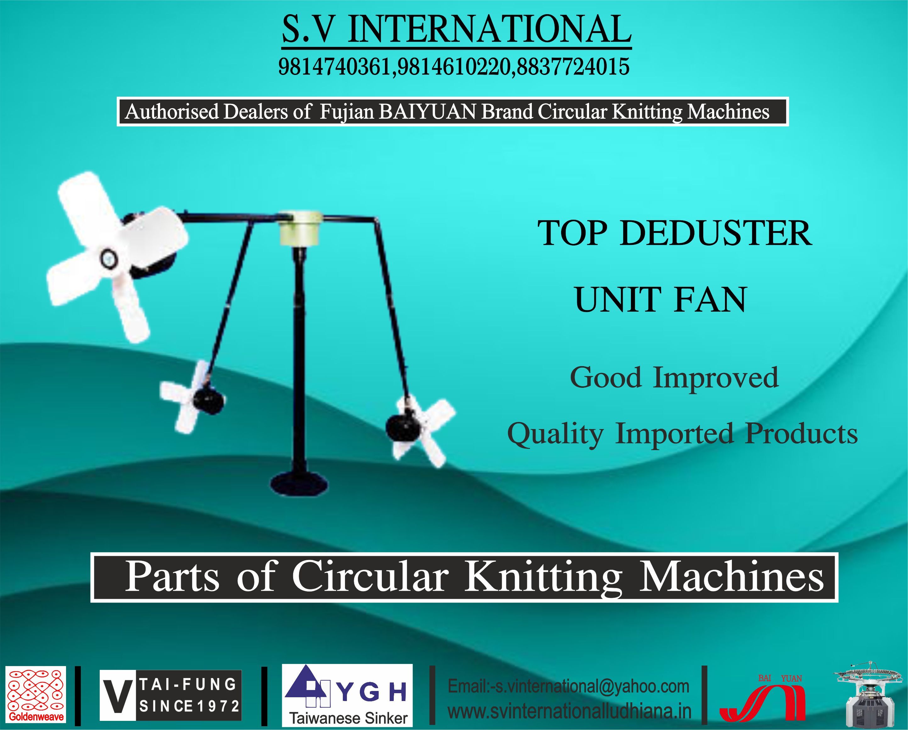 Top Deduster Fan Unit