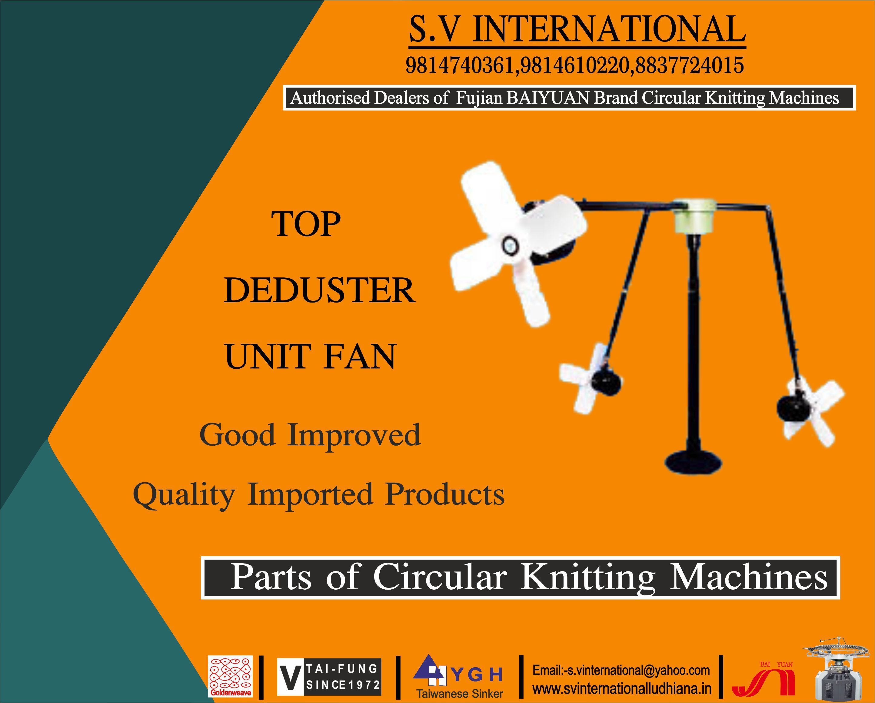 Top Deduster Fan Unit