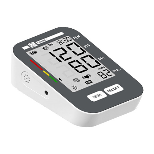 White & Gray K And L-500 Digital Blood Pressure Monitor