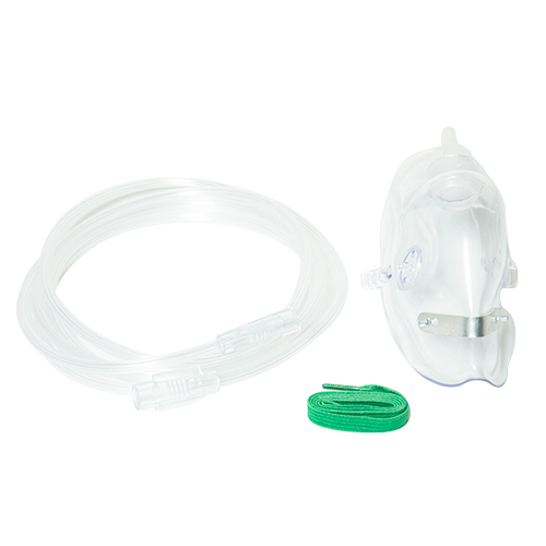 MOA300 Infant Pediatric Adult Oxygen Mask - PP Material, Transparent Color | New Condition, Designed for Hospital Use