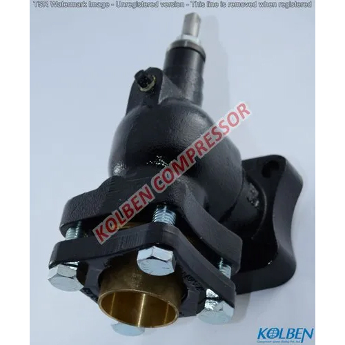 Carrier Discharge Service Valve - Lubricated, Black, Reciprocating Compressor | Silent Operation, Industrial Usage, Portable Design