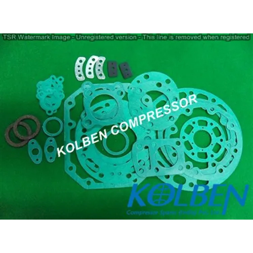 Carrier 5F Gasket Set - Color: Gray