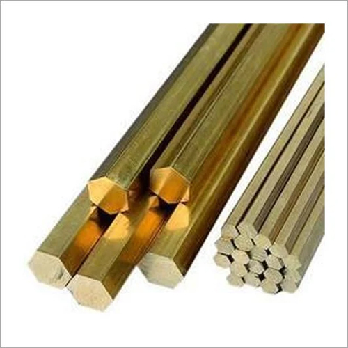 Golden Brass Hex Bar