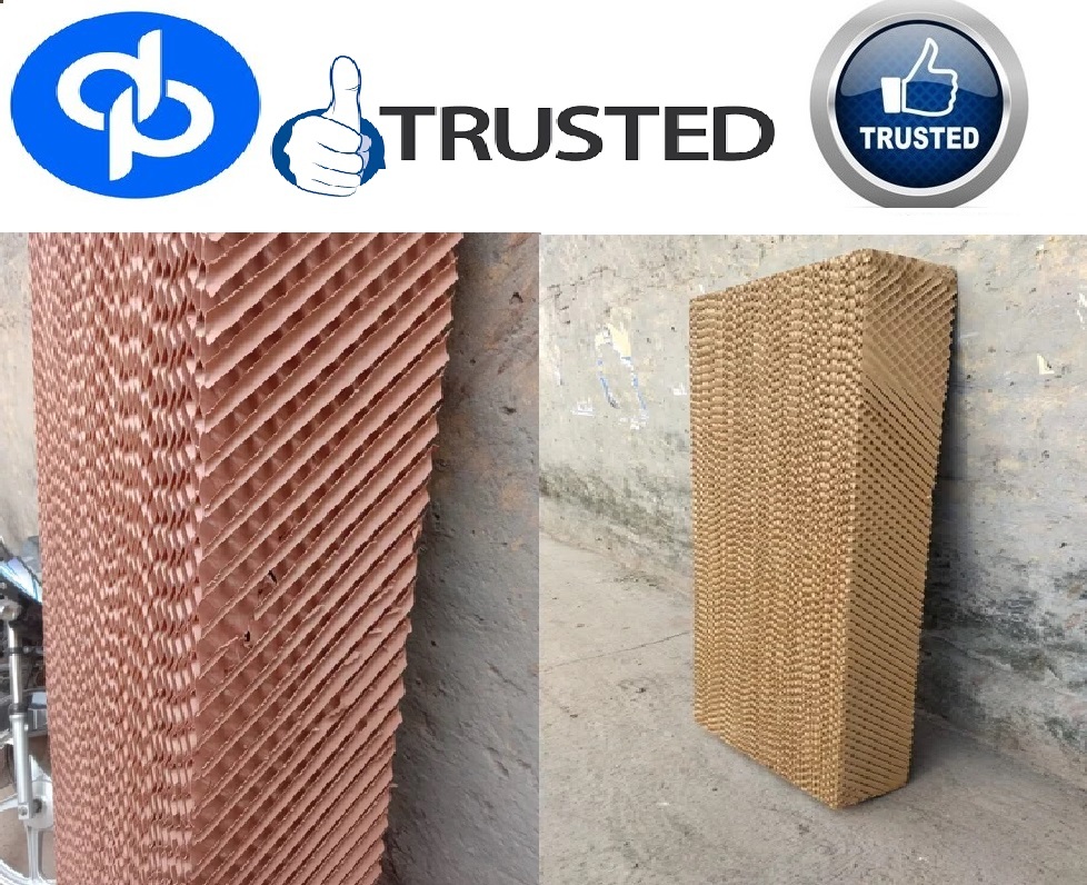 Brown Evaporative Cooling Pad By Dehradun Uttarakhand - Dealers Wholesale Suppliers - D.p.engineers