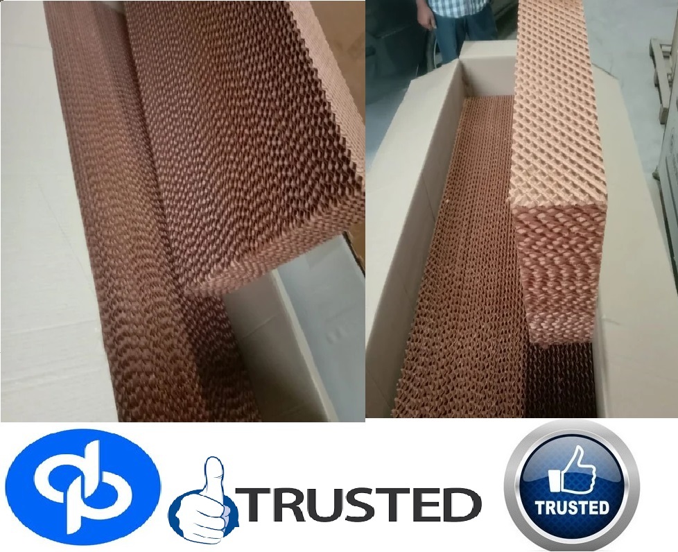 Brown Evaporative Cooling Pad By Dehradun Uttarakhand - Dealers Wholesale Suppliers - D.p.engineers