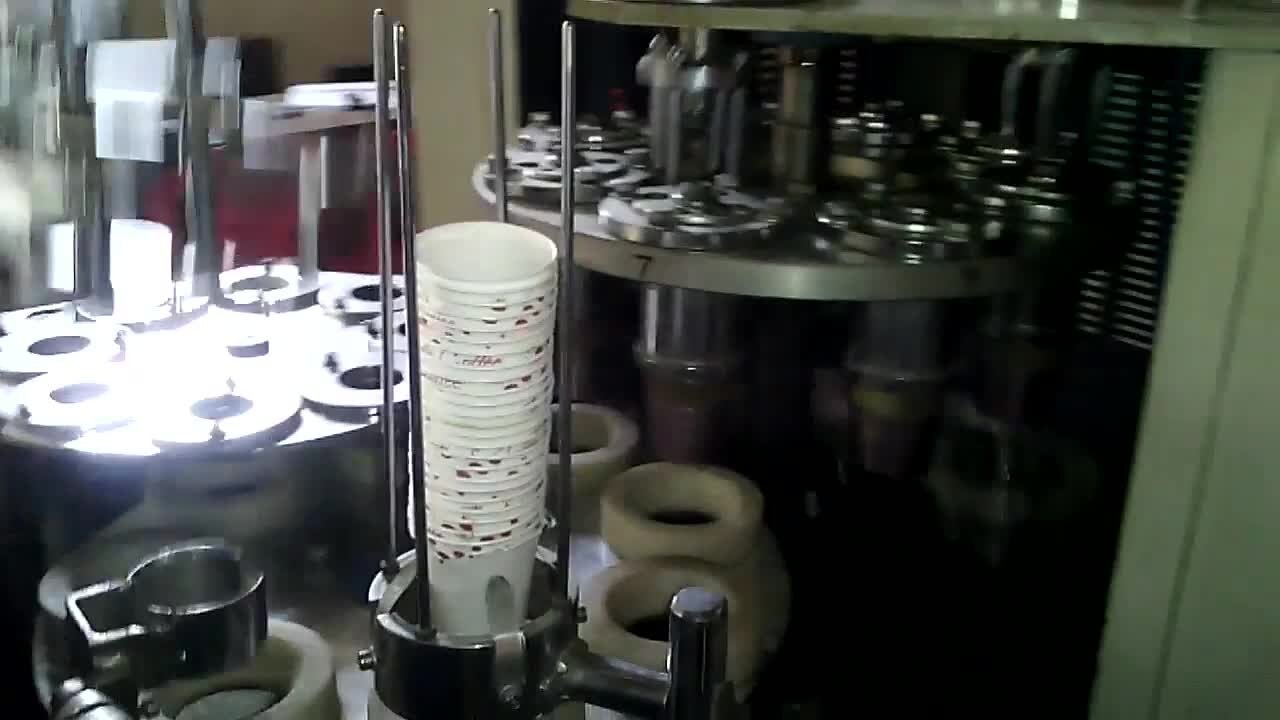 Silver Blue Automatic Paper Cup Making Machine