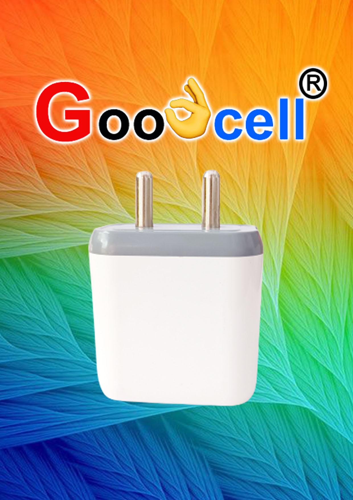 5v 3.2 Amp Double Usb Mobile Charger - Abs Body, White Color | Dual Port Fast Charging, Compact Design For On-the-go Convenience