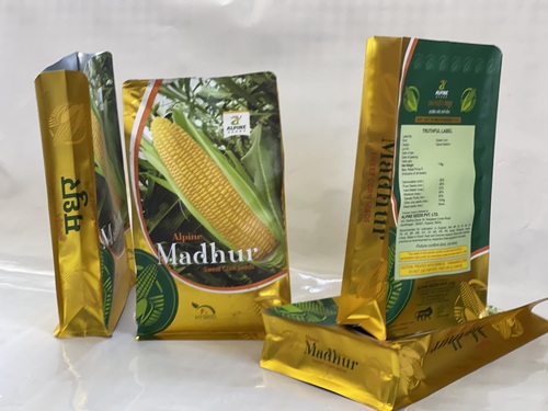 बॉक्स टाइप या फ्लैट बॉटम पैकेजिंग पाउच हवा की खपत: आवश्यकता के अनुसार