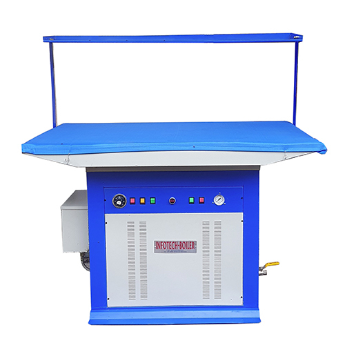 Stainless Steel Vacuum Ironing Table With Inbuilt Boiler