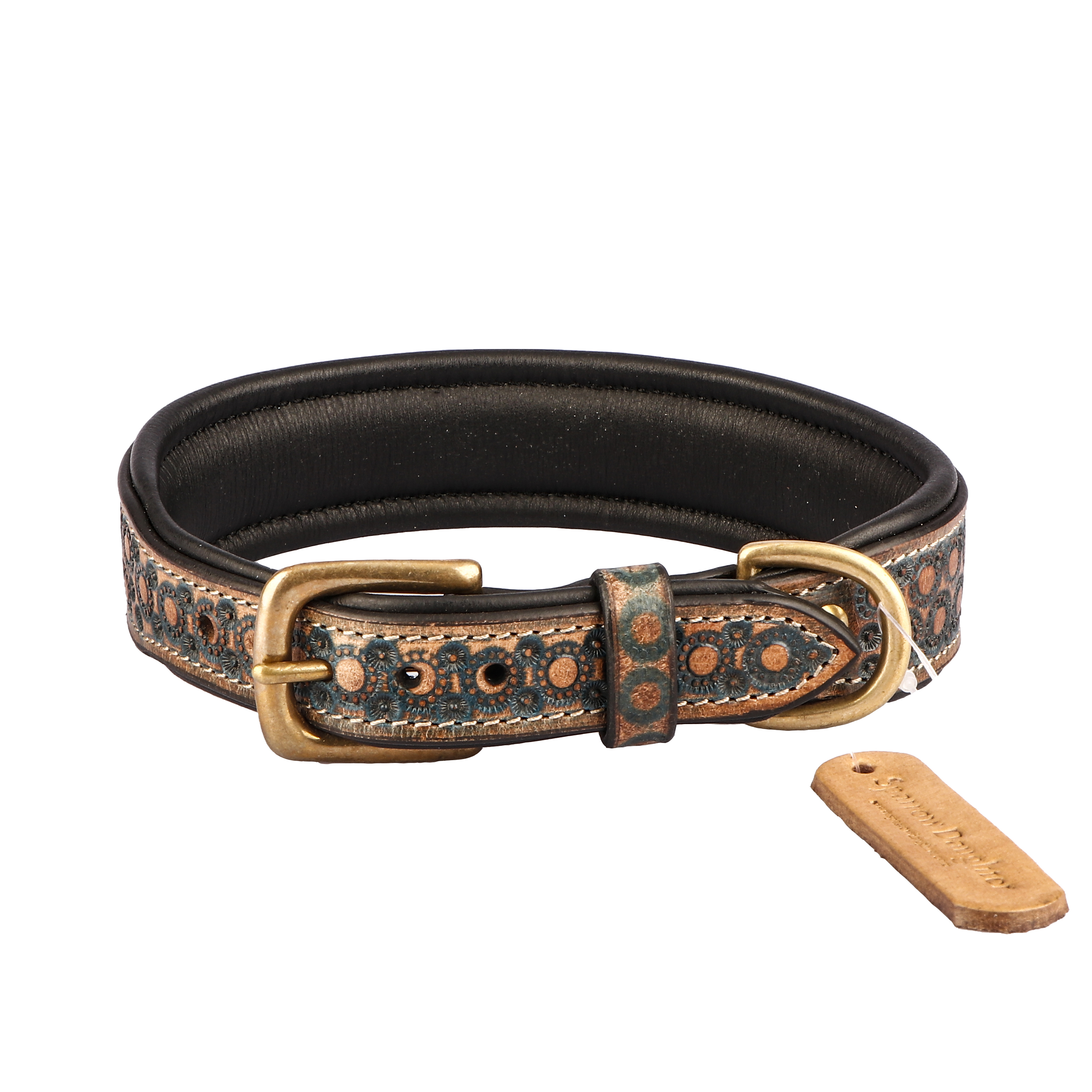 Sparrow Daughter Leather Dog Collar Made By Hand Tooling Design