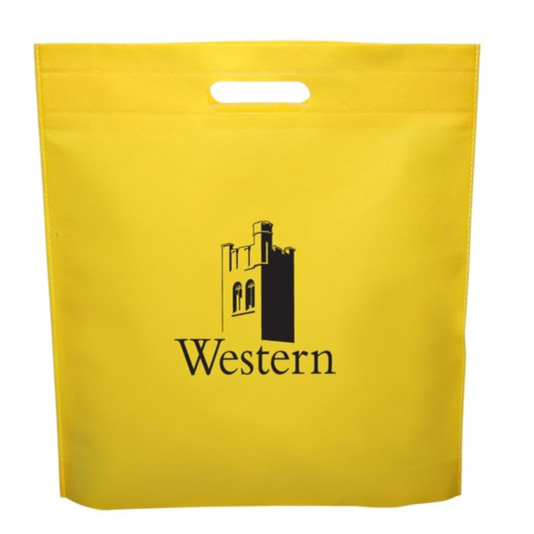 With Handle Plain U Cut Colored Non Woven Bags