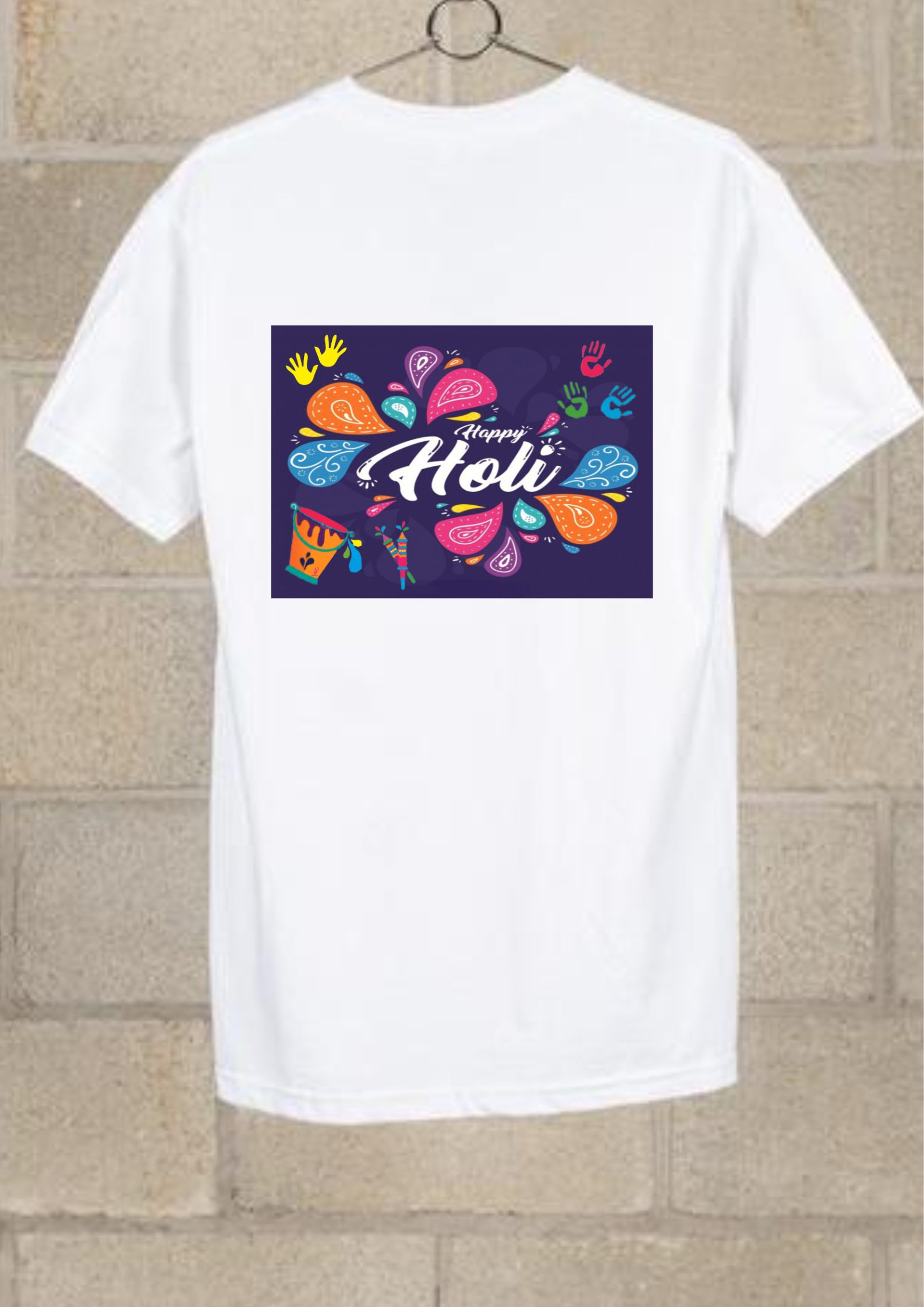 Printed Cotton T-shirt - O-neck, Short Sleeves | Unisex Fit For Ages 16-60, Stylish Printed Design