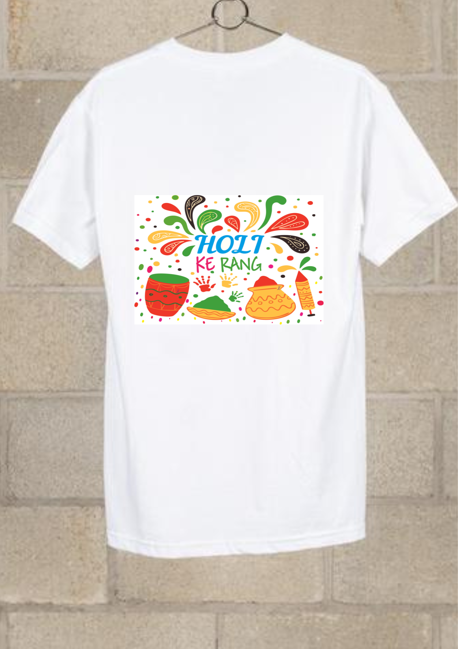 Printed Cotton T-shirt - O-neck, Short Sleeves | Unisex Fit For Ages 16-60, Stylish Printed Design