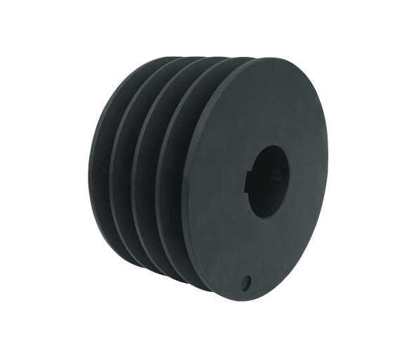 Black Turboflex Dual Duty Taper Bush Pulley