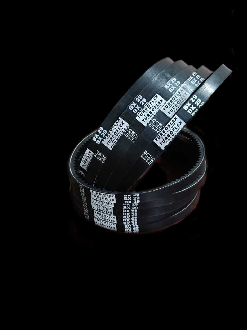 Cogged Belt - Belt Color: Black