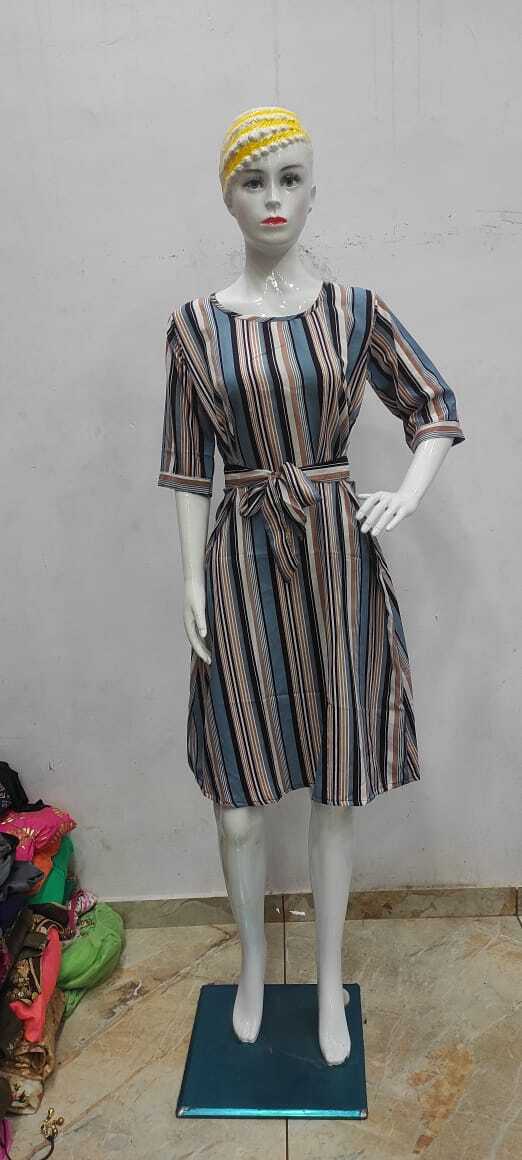 American Crepe Kurtis - Single Piece Cardboard And Poly Packed, Mix Sizes M To Xl Xxl | Breathable, Washable, Classic Ethnic Wear
