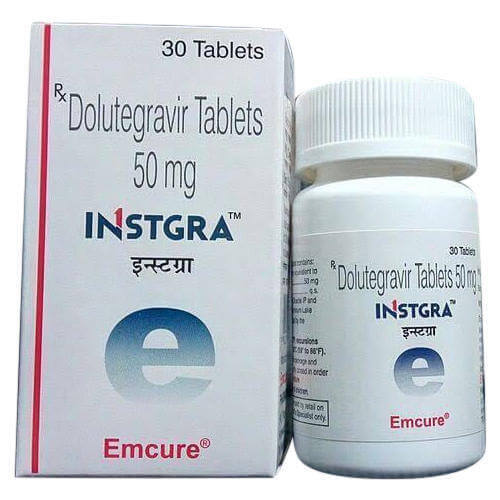 Instgra 50 (डोलुटेग्रावीर 50mg) सामान्य दवाएं