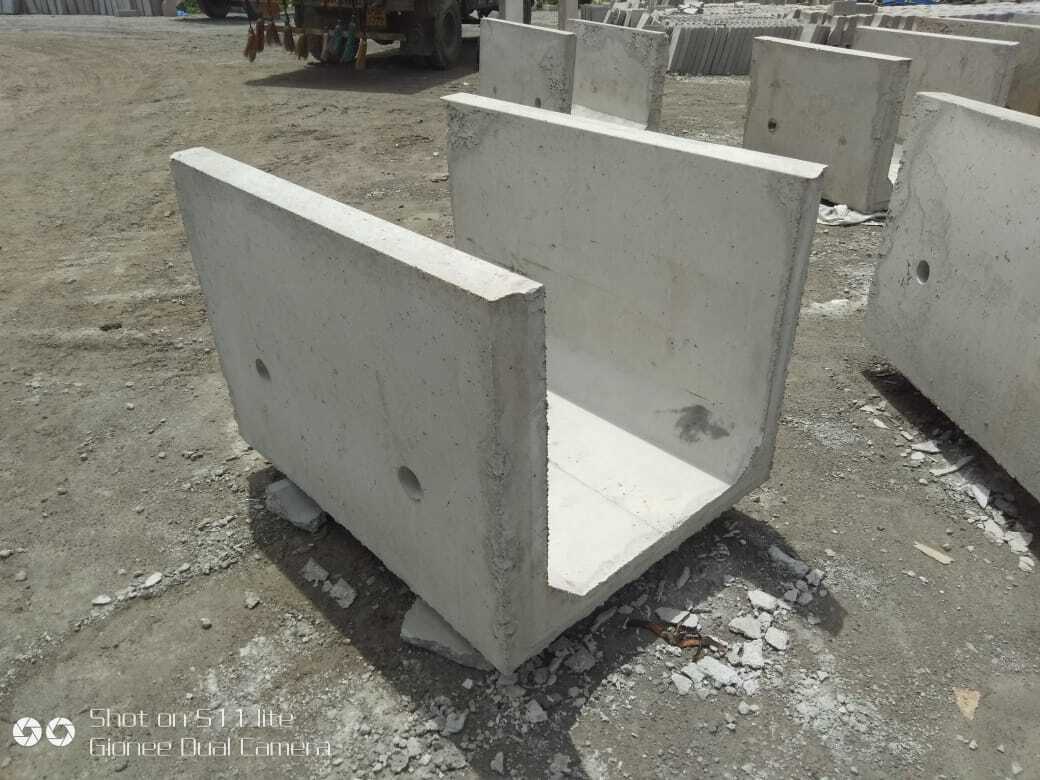 Precast U Drain - Usage: Commercial & Industrial