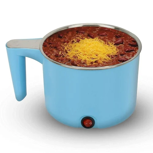 नीला और गुलाबी 450g मल्टी फंक्शन कुकिंग पॉट