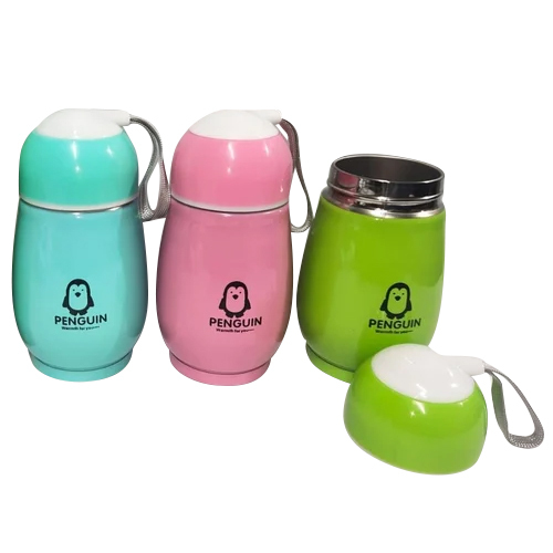 Penguin Flask - Stainless Steel, Blue Color | Durable And Stylish Insulated Design