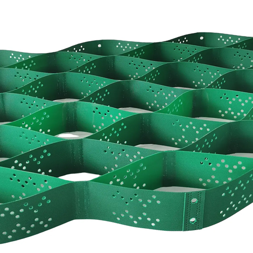 इको प्लास्टिक ग्रिड पेवर लॉग केबिन बेस जियोसेल प्लास्टिक ग्रिड सॉइल स्टेबलाइजर अनुप्रयोग: औद्योगिक