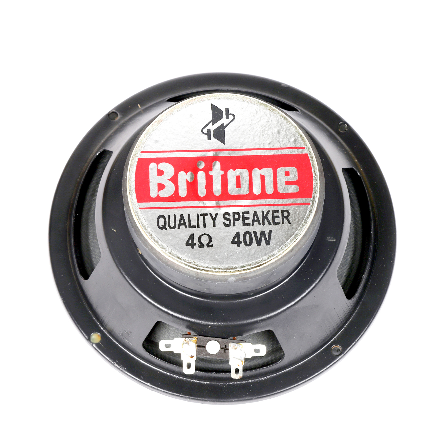 Midrange Speakers - 6 Inch Size, 4 Ohm Impedance, Vented Magnet | Stiff Injection Molded Chassis, Dual Paper Cone, 40w Rms Power