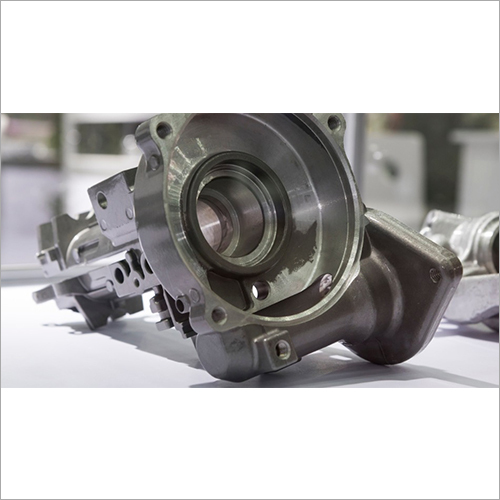 Machined Casting - Steel Material, Polished Surface Finish, White Color | Ideal for Machine Parts