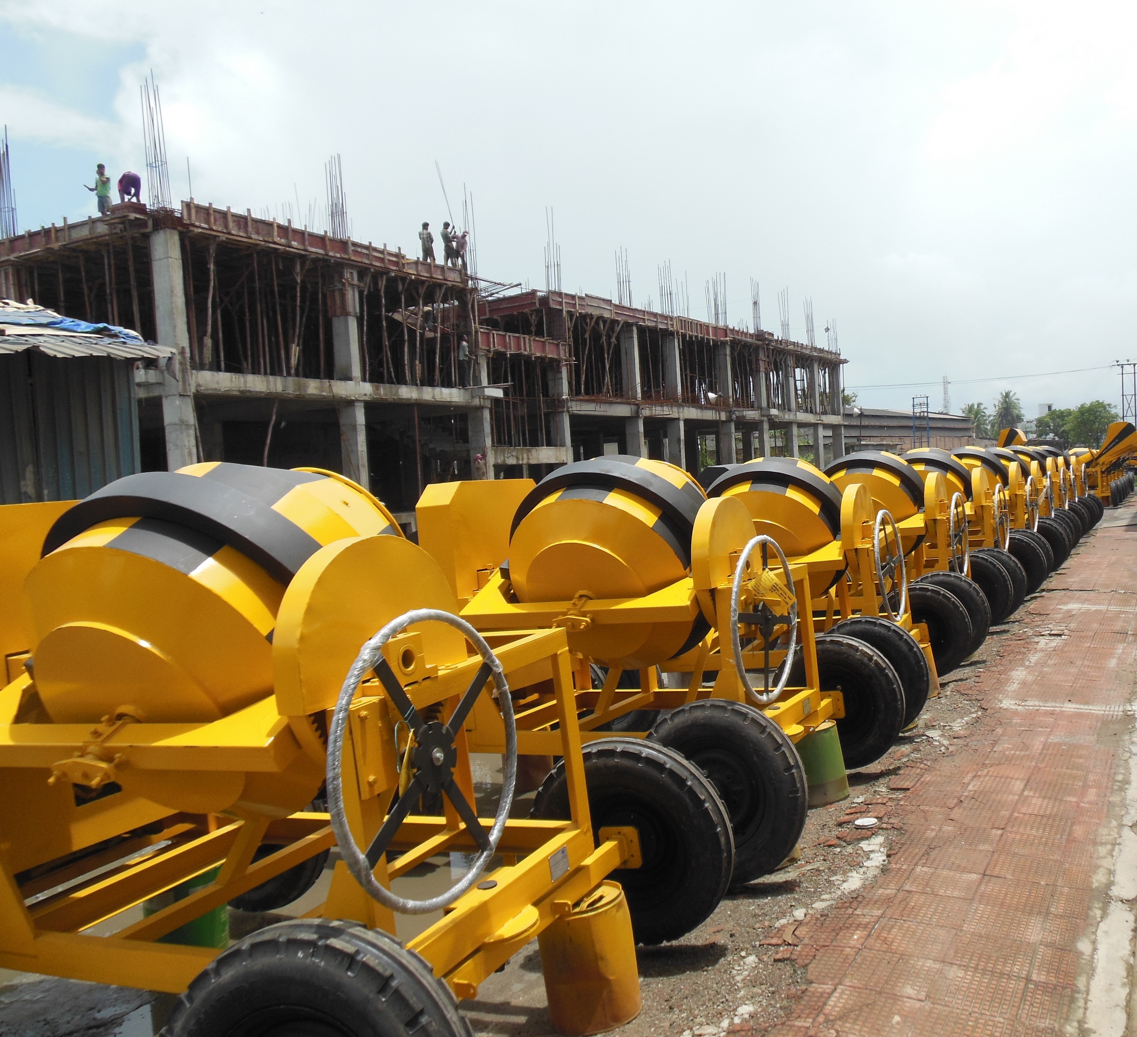Jaypee Concrete Mixer Without Hopper - Capacity: 400 Ltr Drum Capacity Liter/day