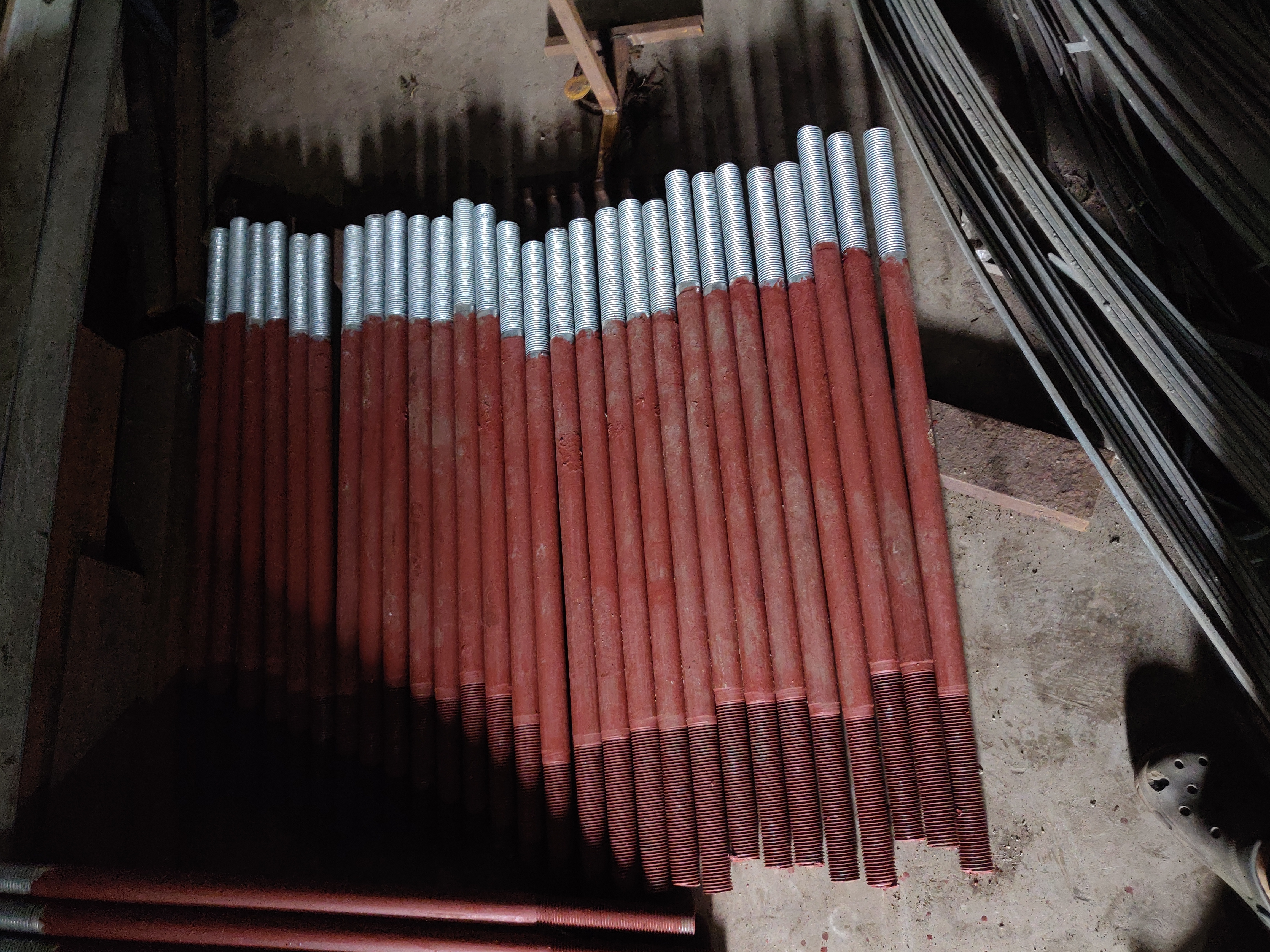 High Mast Foundation Bolt - Commercial Grade, Tempered Heat Treatment, Galvanized Surface Treatment | Durable And Reliable Performance