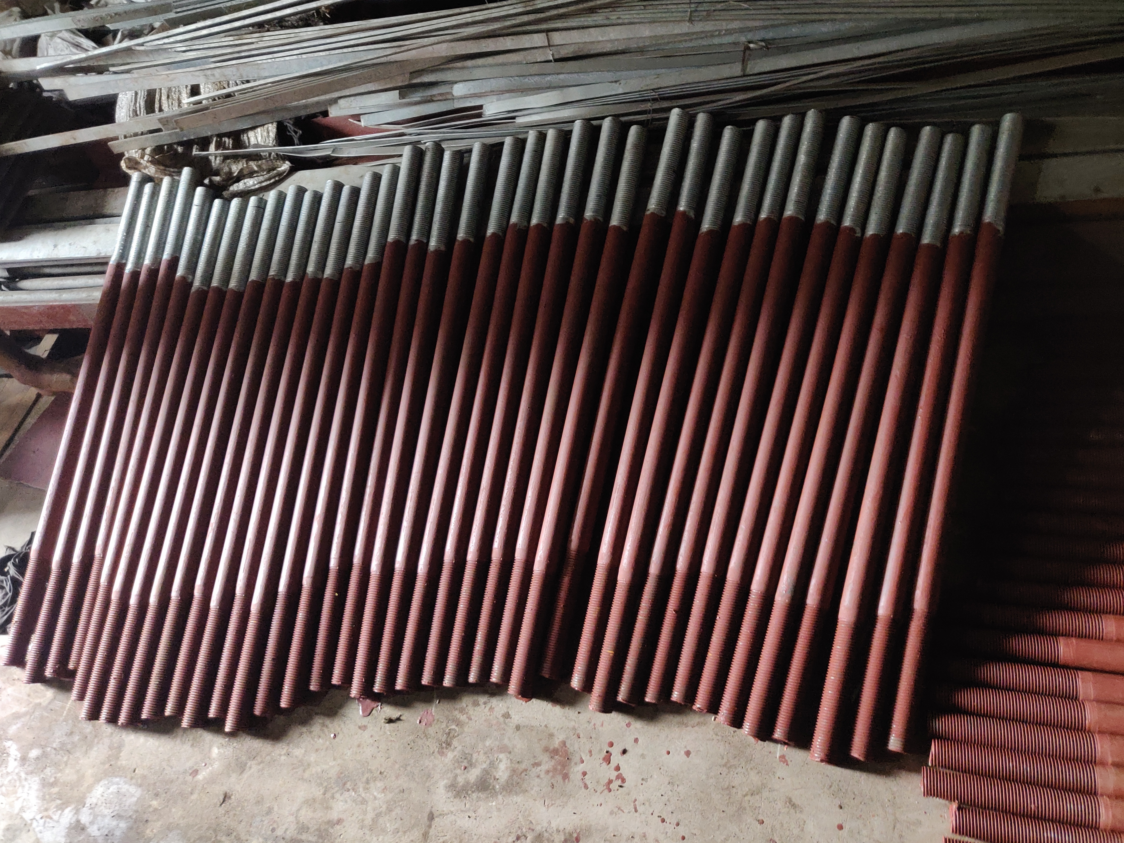 High Mast Foundation Bolt - Commercial Grade, Tempered Heat Treatment, Galvanized Surface Treatment | Durable And Reliable Performance