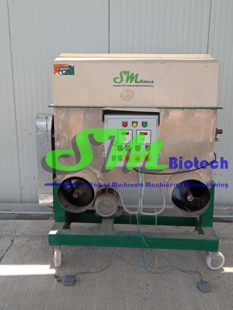 Mushroom Spawning Bag Filling Machine - Color: Yellow-green