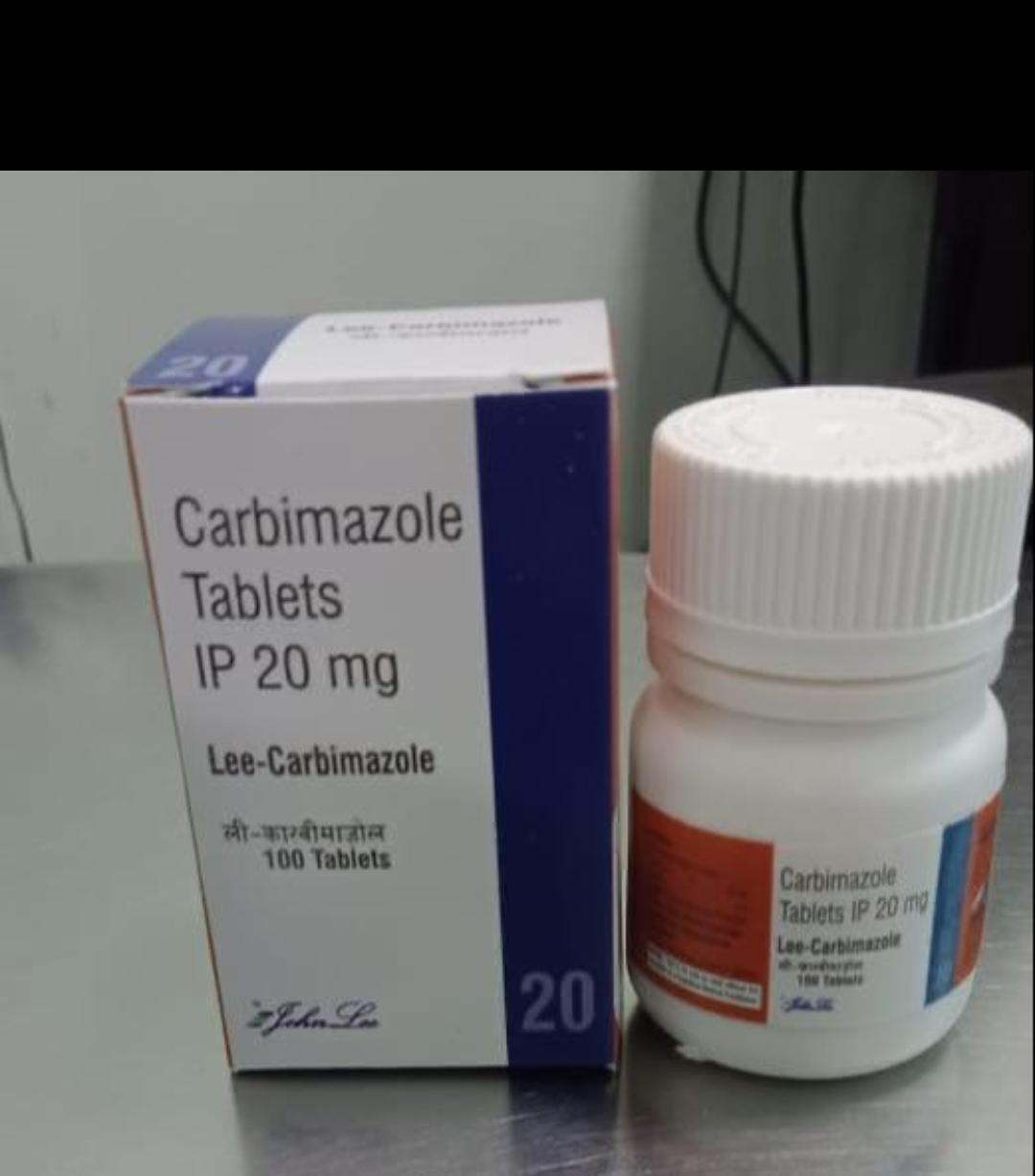 Carbimazole Tablets - General Medicines, 1000 Tablets In Dry & Cool Storage | Dosage As Per Doctor''s Guidelines