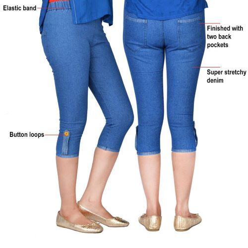 Ladies Kapri - Color: Blue