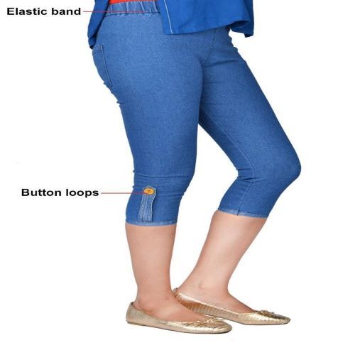 Ladies Kapri - Color: Blue