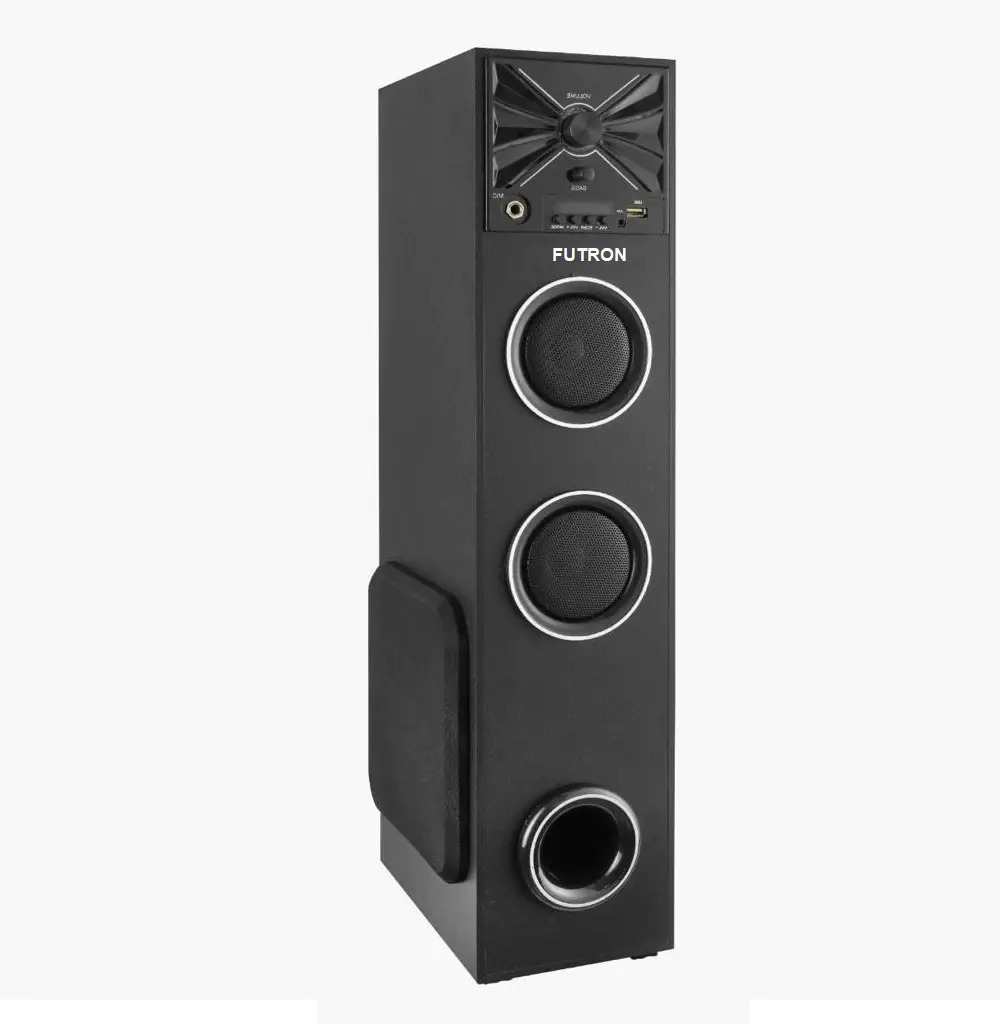 Speaker Woofer - Ac 220 V, 5.25 Inch Woofer, 5/3 Inch Satellite, Black | Bluetooth, Fm Radio, High Bass, Stereo Sound, Usb Playback