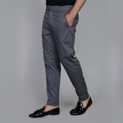 Mens Plain Formal Pant - High-quality Fabric, Multiple Colors Available | Washable, Soft Texture, Shrink Resistant, Plain Pattern