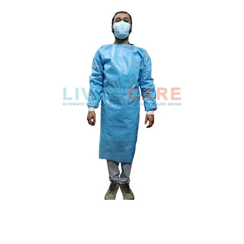 Surgical Reinforced Gown - Color: Blue