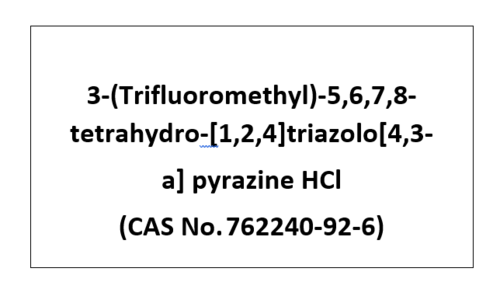 3-(Trifluoromethyl)-5 6 7 8-Tetrahydro-(1 2 4)Triazolo(4 3- A) Pyrazine Hcl Cas No: 762240-92-6