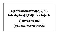  3- (ट्राइफ्लोरोमेथाइल) -5 6 7 8-टेट्राहाइड्रो- (1 2 4) ट्रायज़ोलो (4 3- ए) पायराज़िन एचसीएल 
