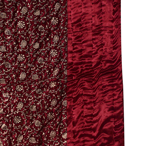 Printed Red Quilt Satin